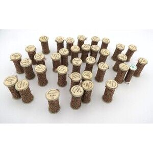 Kreinik Metallic Iron On Thread 1/8" Ribbon #6140 Christmas  34- 3M Spools